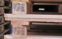 IPPC coding and marking on wood 